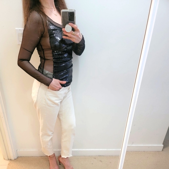 BLACK SPARKLING ✨️ TOP - Picture 1 of 7